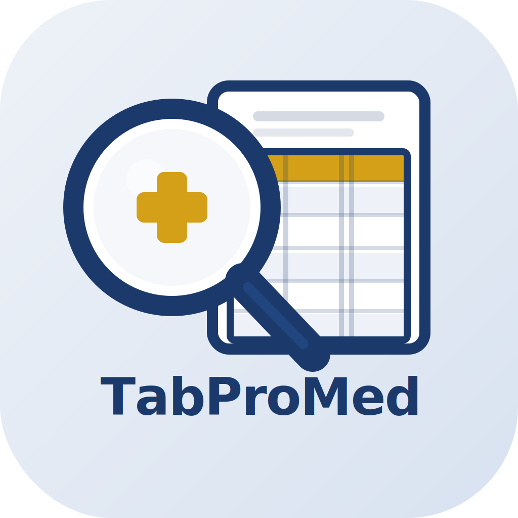 Ícone do aplicativo TabProMed